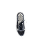 Blue Calf Leather Bos Taurus Athletic Sneakers