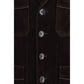 Brown Cotton Blazer