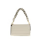 Beige Calf Leather Bos Taurus Shoulder Bag
