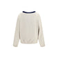Beige Recycled Polyester Sweatshirt