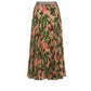 Pink Polyester Women Skirt