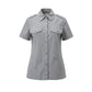 Grey Cotton Women Shirt