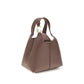 Beige Calf Leather Bos Taurus Shoulder Bag