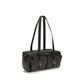 Black Calf Leather Bos Taurus Shoulder Bag