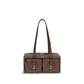 Brown Calf Leather Bos Taurus Shoulder Bag