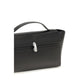 Black Calf Leather Bos Taurus Shoulder Bag