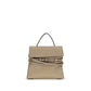 Beige Goatskin Shoulder Bag