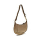 Beige Calf Leather Bos Taurus Shoulder Bag