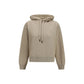 Beige Cotton Sweatshirt