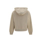 Beige Cotton Sweatshirt