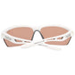 White Resin Sunglasses