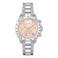 Gray Stainless Steel Bracelet Watch