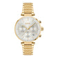 Gold Stainless Steel Dress Watch