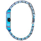 Blue Stainless Steel Bracelet Watch