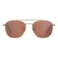 Gold Plastic Sunglasses