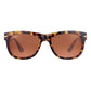 Brown Plastic Sunglasses