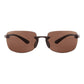 Brown Nylon Sunglasses
