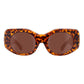 Brown Resin Sunglasses