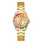 Gold Stainless Steel Dress Watch