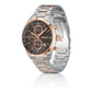 Gray Stainless Steel Dress Watch