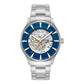 Gray Stainless Steel Dress Watch