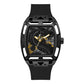 Black Synthetic Dress Watch