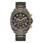 Gray Stainless Steel Dress Watch