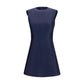 Blue Wool Oves Aries Casual Dress