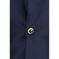 Blue Wool Oves Aries Casual Dress