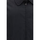 Black Goose Down Full-Length Jacket