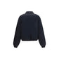 Black Cotton Full-Length Jacket