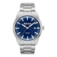 Gray Stainless Steel Dress Watch