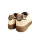 Beige Suede Mens Sneaker