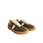 Green Suede Men Sneaker