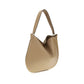 Beige Calf Leather Bos Taurus Shoulder Bag