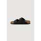 Black Synthetic Slippers