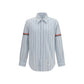 Blue Cotton Dress Shirt