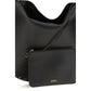 Black Calf Leather Bos Taurus Shoulder Bag