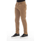 Beige Cotton Mens Pant
