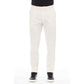 Beige Cotton Men's Pant