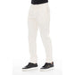 Beige Cotton Men's Pant