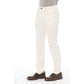 Beige Cotton Men Pant