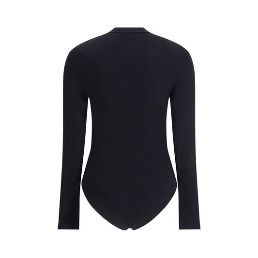 Black Polyamide Bodysuit