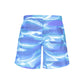 Blue Polyester Men's Swimwear