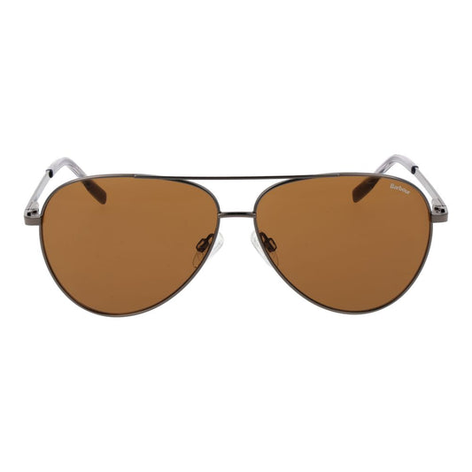 Gray Metal Sunglasses