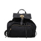 Black Fabric Backpack