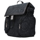 Black Fabric Backpack