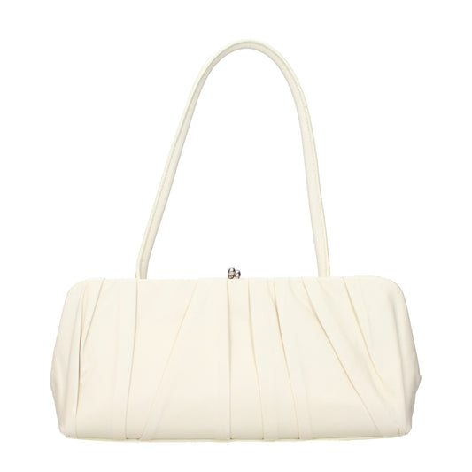 White Leather Shoulder Bag
