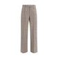 Beige Wool Oves Aries Dress Pants