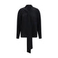 Black Silk Blouse